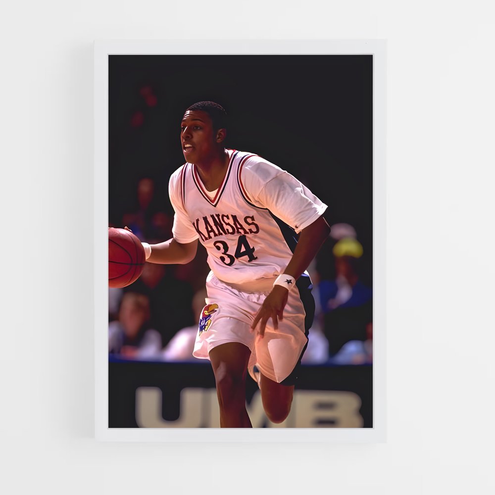 Poster Paul de pierce – affiche Basketball (vue 3)